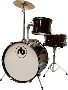 RB JUNIOR Drum Kit 3pc Black