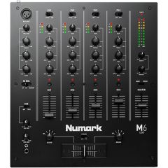 NUMARK M6 USB Black | 4-Channel DJ Mixer
