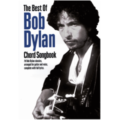 MUSIC SALES AMERICA THE Best Of Bob Dylan Chord Songbook 70 Classics With Chords & Words