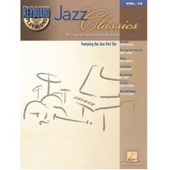HAL LEONARD KEYBOARD Play Along Jazz Classics Play 7 Songs With Sound Alike Cd Tracks