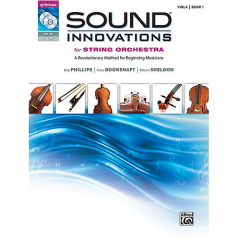 ALFRED SOUND Innovations For String Orchestra Viola 1 With Dvd