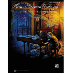 ALFRED TRANS Siberian Orchestra Beethoven's Last Night For Piano Vocal Guitar