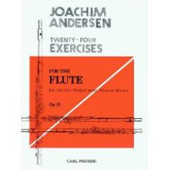 CARL FISCHER ANDERSEN 24 Flute Studies Opus 15