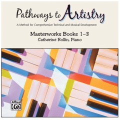 ALFRED PATHWAYS To Artistry Masterworks Books 1-3 Cd