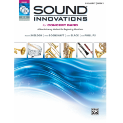 ALFRED SOUND Innovations For Concert Band Book 1 - Clarinet
