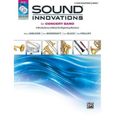 ALFRED SOUND Innovations For Concert Band Book 1 - Alto Saxophone