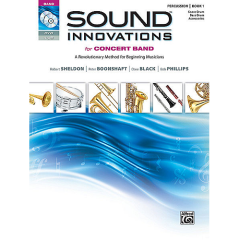 ALFRED SOUND Innovations For Concert Band Book 1 Percussion