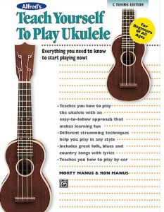 ALFRED TEACH Yourself To Play Ukulele Standard Tuning Edition Dvd Included