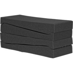 PRIMACOUSTIC ISOWEDGE | Monitor Isolation Pad | Angled | Charcoal | Stereo Set