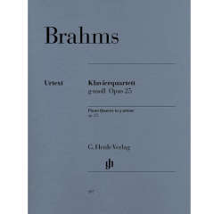 HENLE BRAHMS Piano Quartet In G Minor Opus 25 Urtext