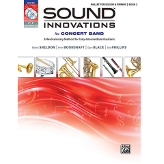 ALFRED SOUND Innovations For Concert Band Book 2 Mallet Percussion
