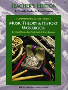 NEIL A.KJOS STANDARD Of Excellence Book 3 Music Theory & History Workbook (teacher)