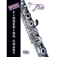 SANTORELLA PUBLISH BASIC Instrumental Fingering Chart For Flute