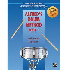 ALFRED ALFRED'S Drum Method Book 1 By Dave Black & Sandy Feldstein
