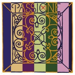 PIRASTRO PASSIONE Solo Full Size Violin String Set (ball End - Medium)