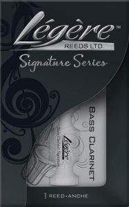 LEGERE REEDS SIGNATURE Series Synthetic Bass Clarinet Reed #2 (single Reed)
