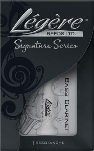 LEGERE REEDS SIGNATURE Series Synthetic Bass Clarinet Reed #2.5 Strength
