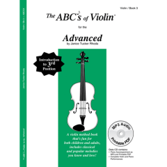 CARL FISCHER THE Abcs Of Violin For The Advanced Book 3 By Janice Tucker Rhoda