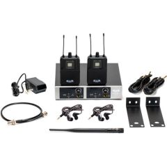 CAD AUDIO GXLIEM2 | Frequency Agile Dual Mix Wireless In Ear Monitor System