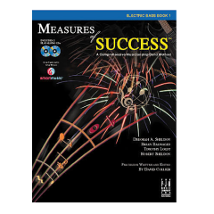 FJH MUSIC COMPANY MEASURES Of Success Electric Bass Book 1