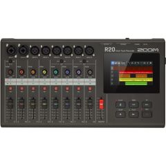 ZOOM R20 | 16-track Multitrack Recorder W/ Touchscreen Editing