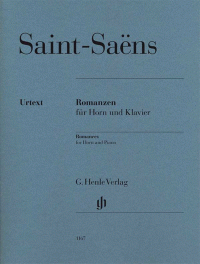 HENLE SAINT Saens Romances For Horn & Piano