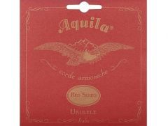 AQUILA NYLGUT RED Series Baritone Ukulele String Set, Low D Tuning