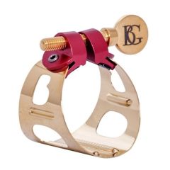 BG FRANCE DUO Metal B-flat Clarient + Alto Sax Ligature - Gold Plated