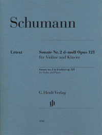 HENLE SCHUMANN Sonata No 2 In D Minor Opus 121 For Violin & Piano
