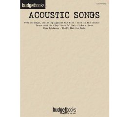 HAL LEONARD BUDGET Books Acoustic Songs Over 50 Songs Arranged For Easy Piano