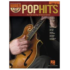 HAL LEONARD MANDOLIN Play Along Pop Hits Play 8 Songs With Professional Audio Tracks