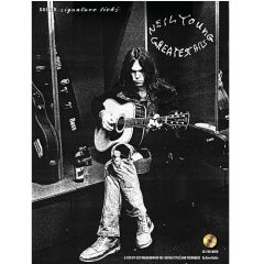 HAL LEONARD GUITAR Signature Licks Neil Young Greatest Hits Cd Included