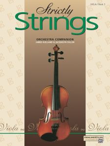ALFRED STRICTLY Strings Orchestra Companion Book 3 For Viola