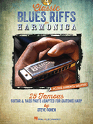 HAL LEONARD CLASSIC Blues Riffs For Harmonica By Steve Cohen Cd Included