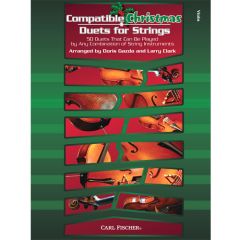 CARL FISCHER COMPATIBLE Christmas Duets For Strings Viola Book