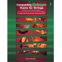 CARL FISCHER COMPATIBLE Christmas Duets For Strings Bass Book