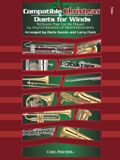 CARL FISCHER COMPATIBLE Christmas Duets For Winds Tuba Book