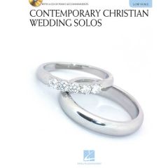 HAL LEONARD CONTEMPORARY Christian Wedding Solos Low Voice With Accompaniment Cd