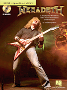 HAL LEONARD GUITAR Signature Licks Megadeth A Step By Step Breakdown Cd Included