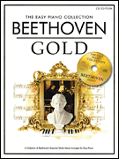 CHESTER MUSIC BEETHOVEN Gold The Easy Piano Collection Cd Edition