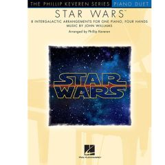 HAL LEONARD STAR Wars 8 Intergalactic Arrangements For One Piano Four Hands
