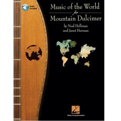 HAL LEONARD MUSIC Of The World For Mountain Dulcimer By Neal Hellman & Janet Herman W/cd