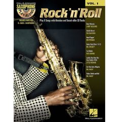 HAL LEONARD SAXOPHONE Play Along Rock 'n' Roll Play 8 Songs With Sound Alike Cd Tracks