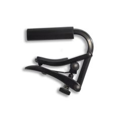SHUBB CAPOS C5K Capo Noir For Banjo/mandolin, Black Chrome Finish