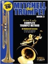SANTORELLA PUBLISH MITCHELL On Trumpet Book 3 Cd Included