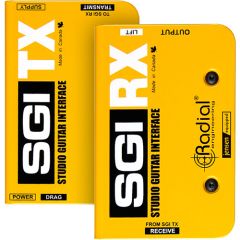 RADIAL ENGINEERING SGI Set | Tx + Rx | Studio Guitar Interface | Instrument Line Driver System