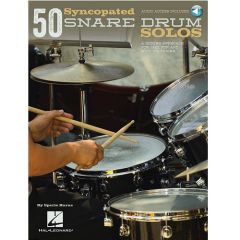 HAL LEONARD 50 Syncopated Snare Drum Solos By Sperie Karas Audio Access Included