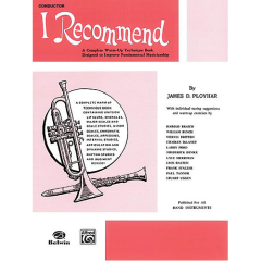 BELWIN I Recommend For Conductor (piano)