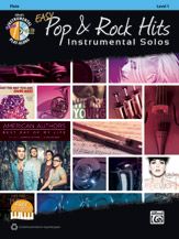 ALFRED EASY Pop & Rock Hits Instrumental Solos With Play Along Cd