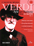 RICORDI CANTOLOPERA Verdi Arias For Baritone Volume 2 Includes Accompaniment Cd